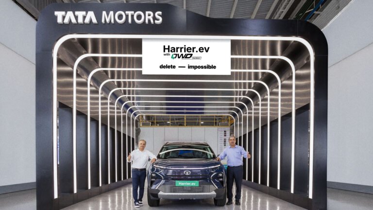 Tata Harrier EV bookings