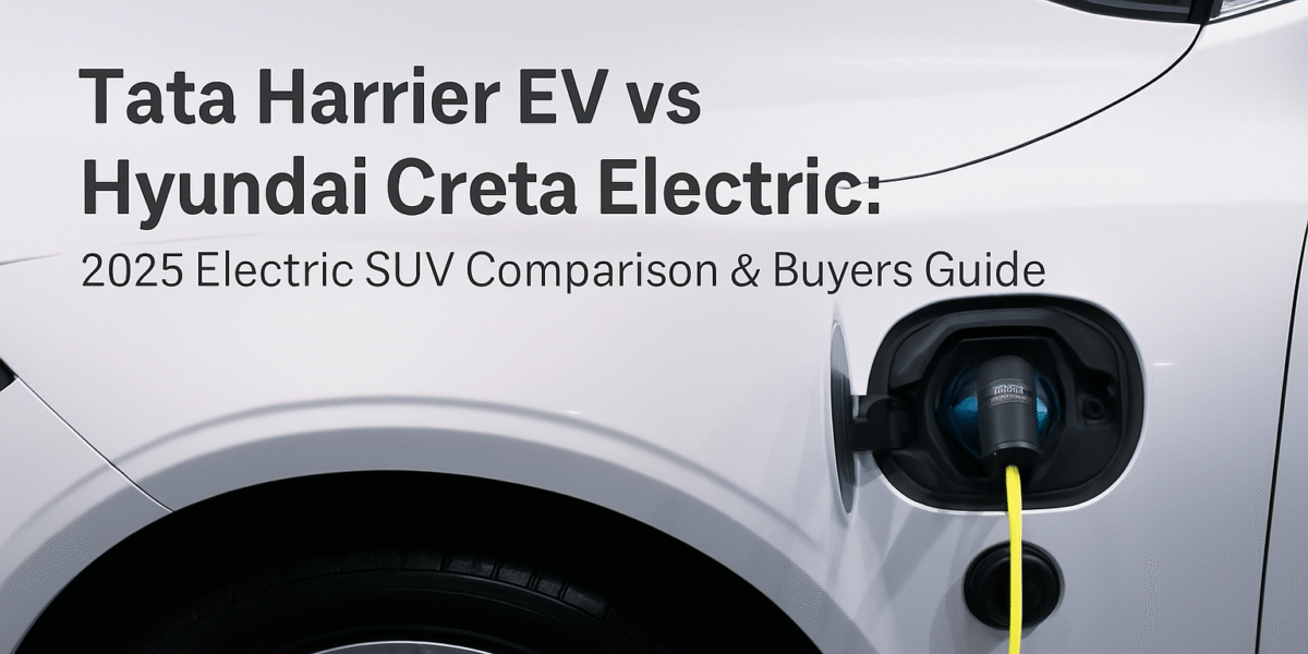Tata Harrier ev vs Hyundai Creta EV