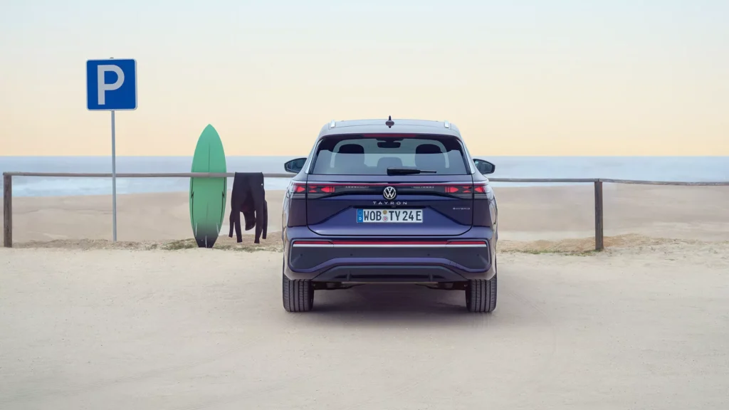 Upcoming Volkswagen Tayron Rear