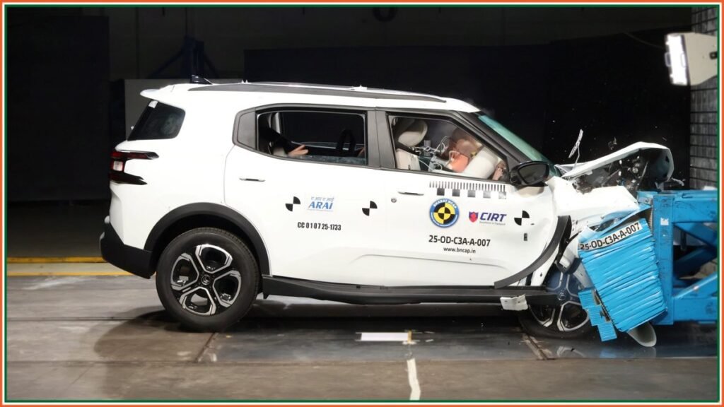 Citroen C3 Aircross 5 star safety rating