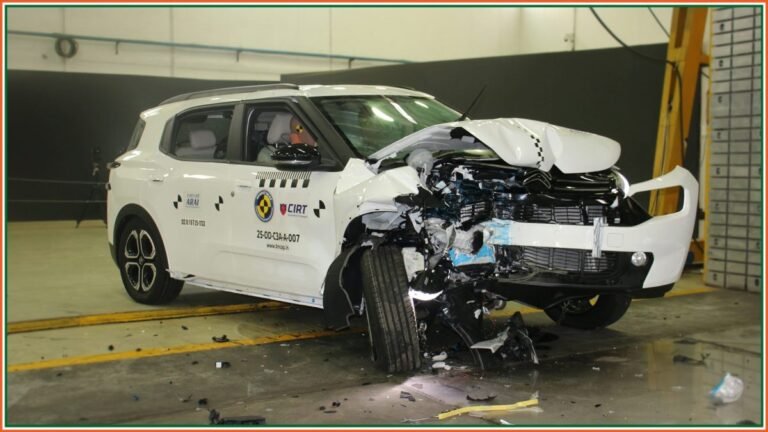 Citroen C3 Aircross 5 star safety rating