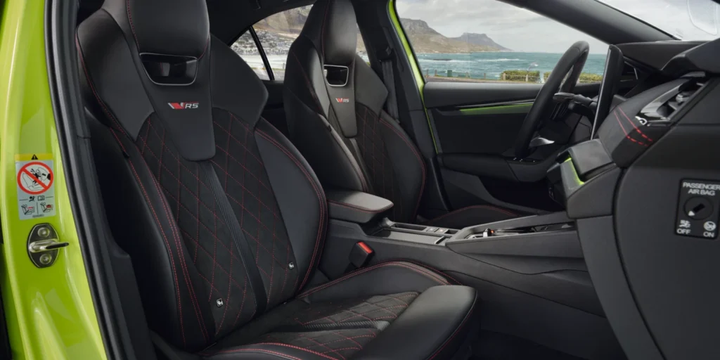 Skoda Octavia RS Seat Layout